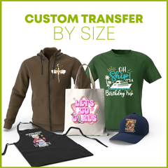 DTF Transfer by Size