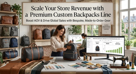 Scale Your Store Revenue with a Premium Custom Backpacks Line