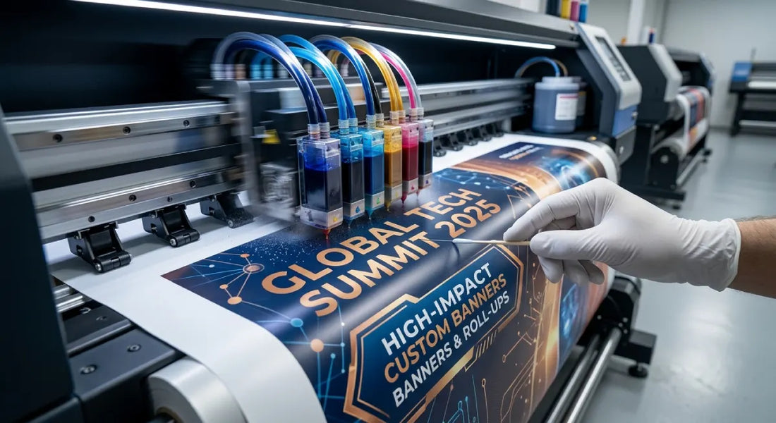 Design High-Impact Custom Banners and Roll-Ups for Events