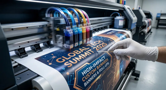 Design High-Impact Custom Banners and Roll-Ups for Events