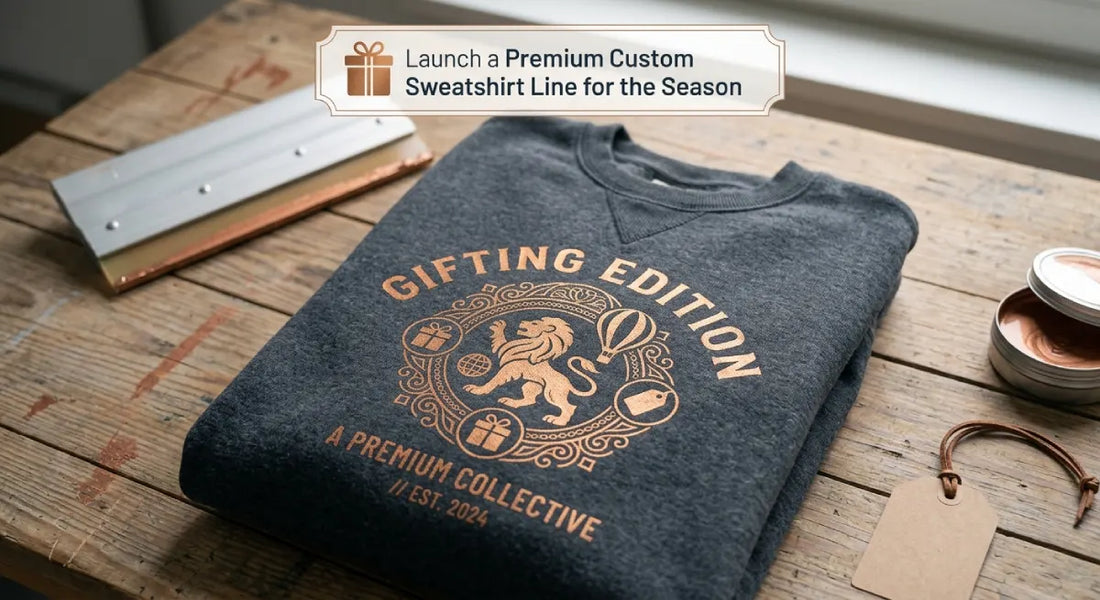 Launch a Premium Custom Sweatshirt Line for the Gifting Season