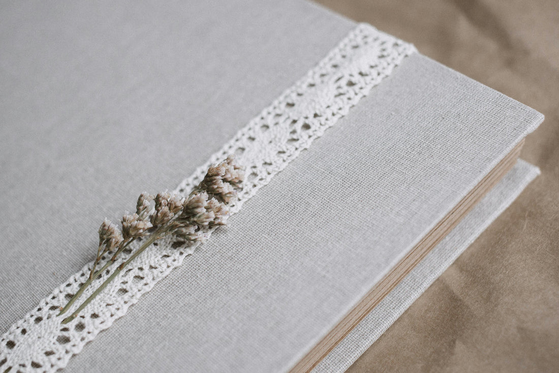 Custom Embroidered Design Bookbinding