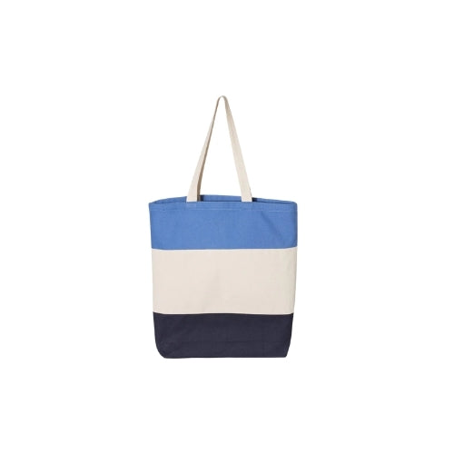 Q-Tees - 11L Tri-Color Tote