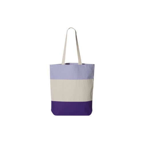 Q-Tees - 11L Tri-Color Tote