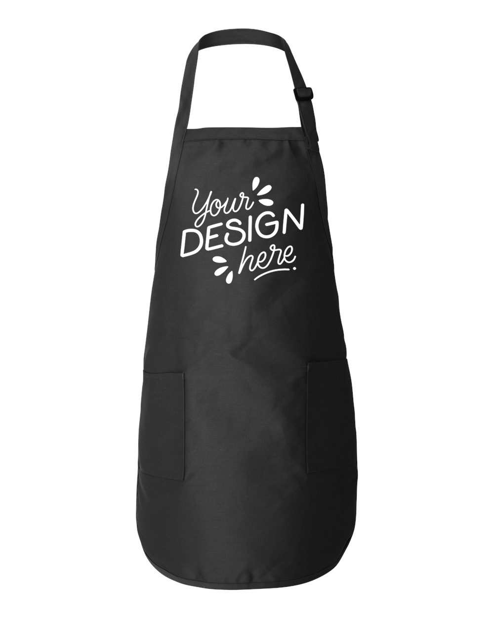 Q-Tees - Full-Length Apron with Pockets