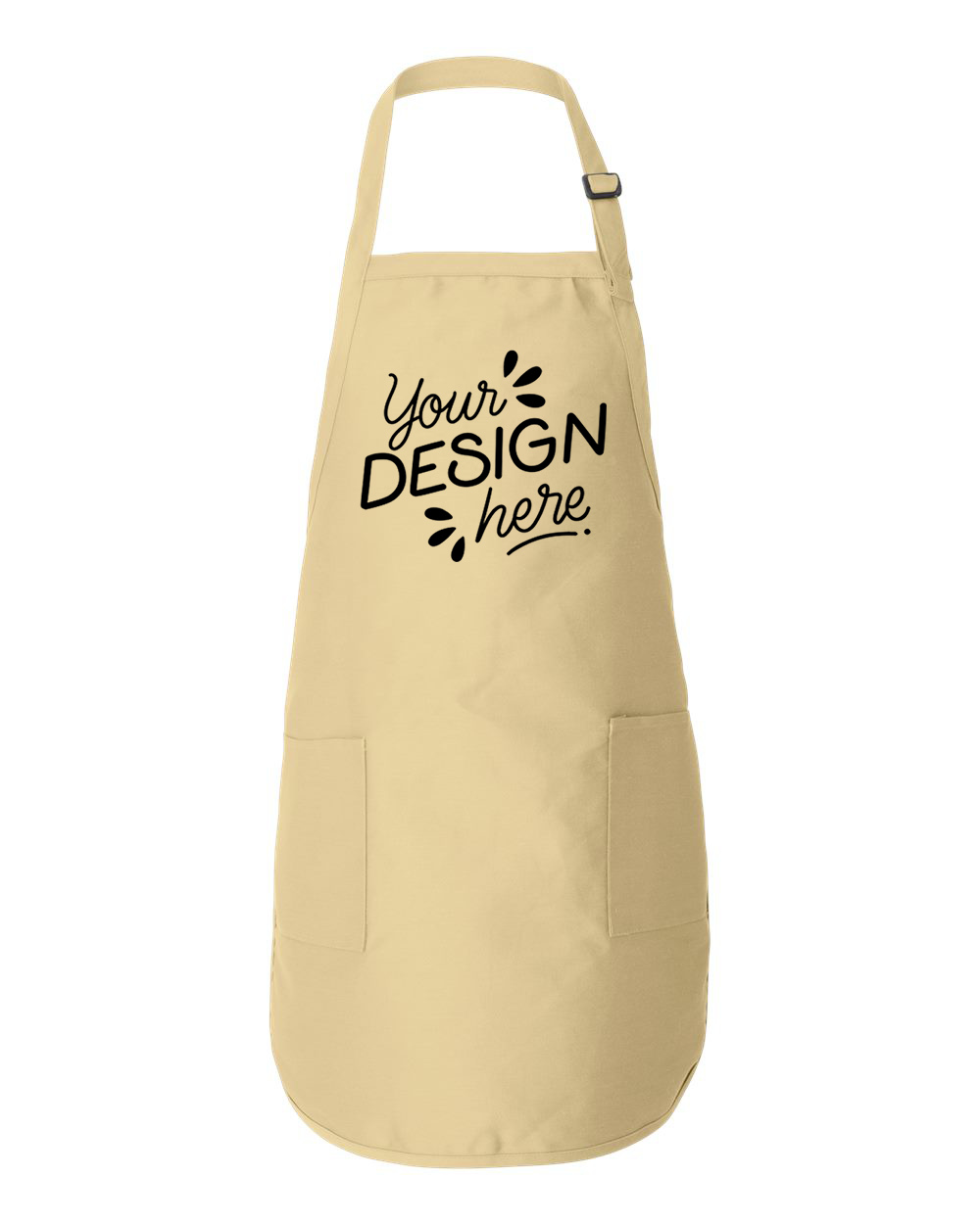 Q-Tees - Full-Length Apron with Pockets