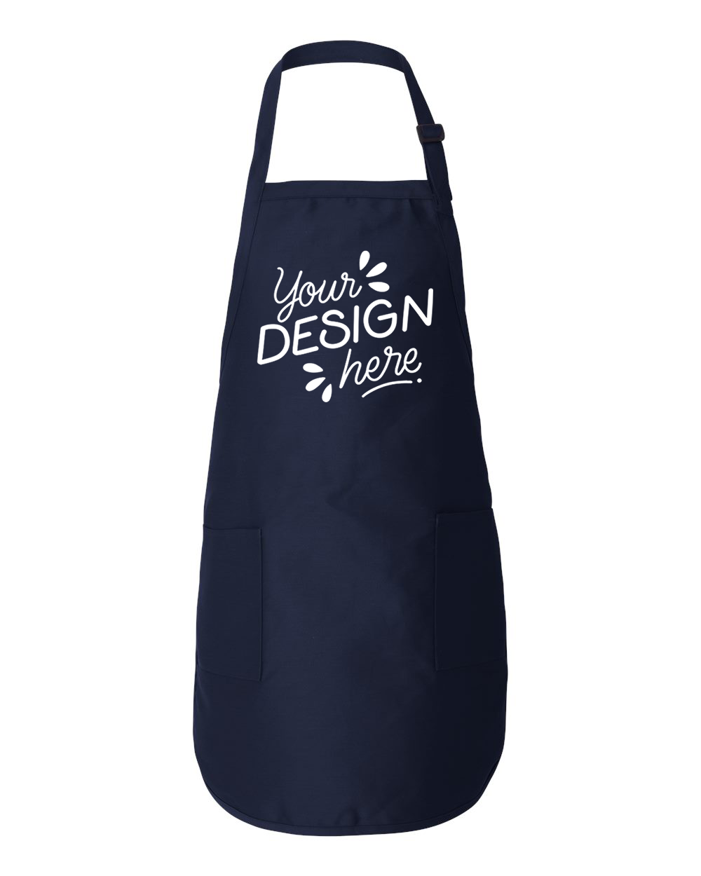 Q-Tees - Full-Length Apron with Pockets