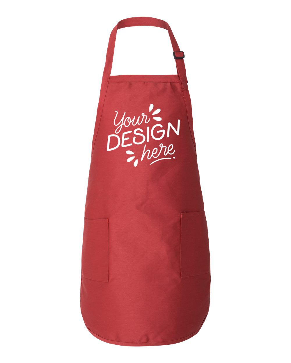 Q-Tees - Full-Length Apron with Pockets