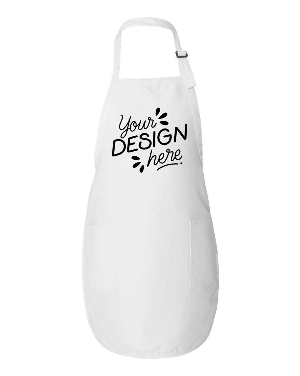 Q-Tees - Full-Length Apron with Pockets