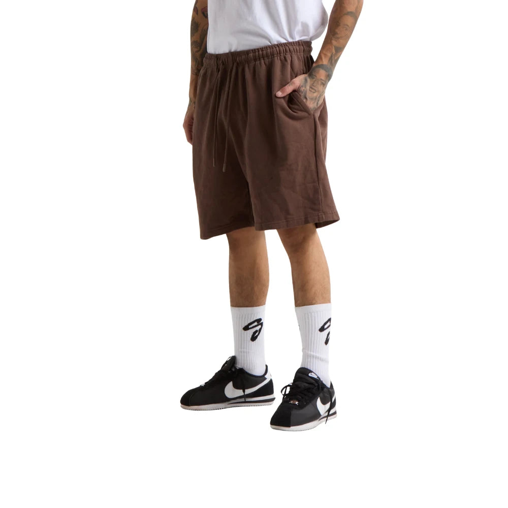 Garment Dye Fleece Shorts