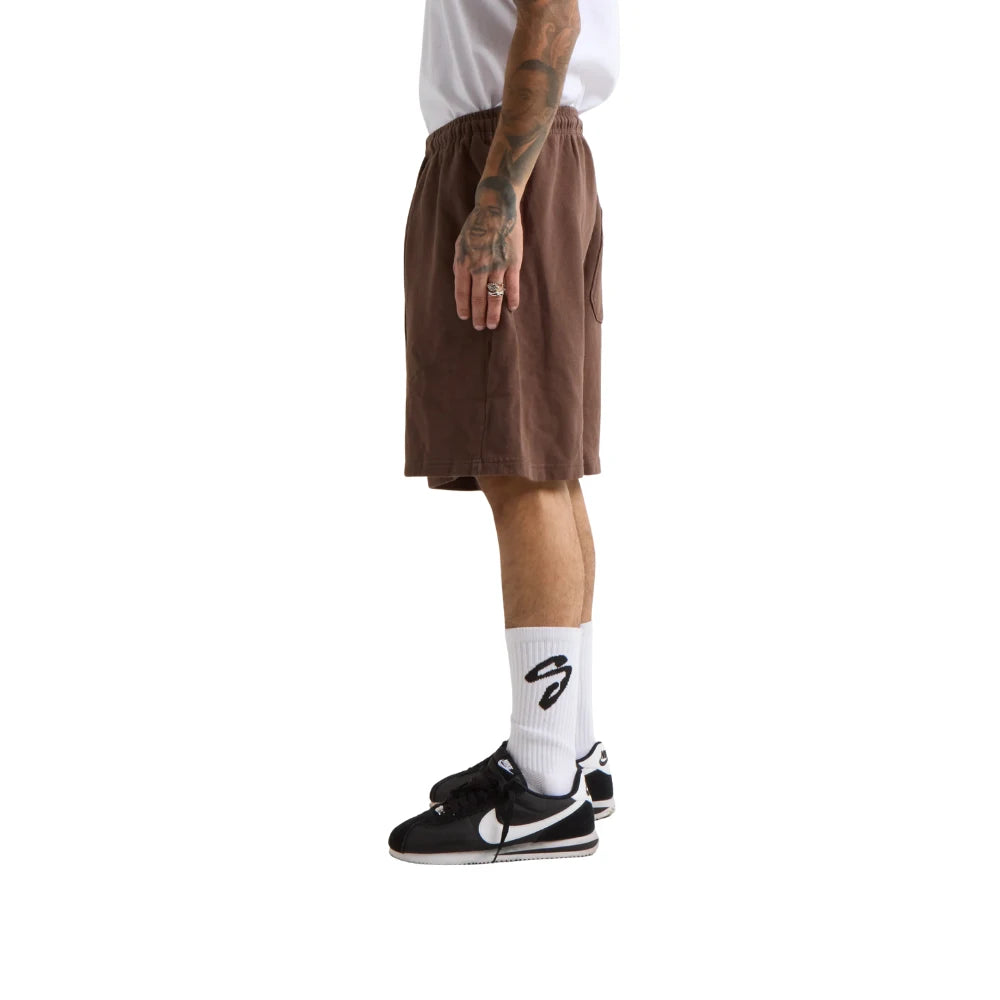 Garment Dye Fleece Shorts