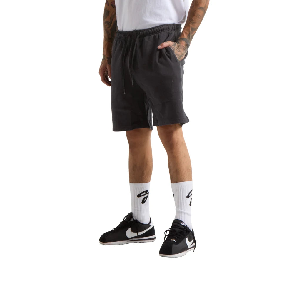 Garment Dye Fleece Shorts