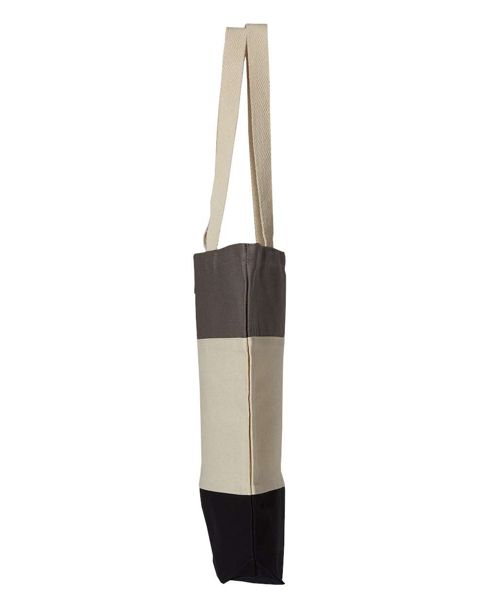 Q-Tees - 11L Tri-Color Tote